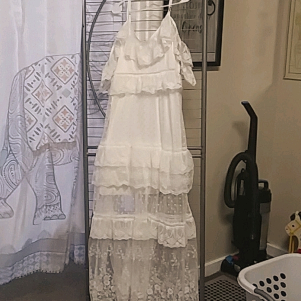 White Summer/Wedding Dress